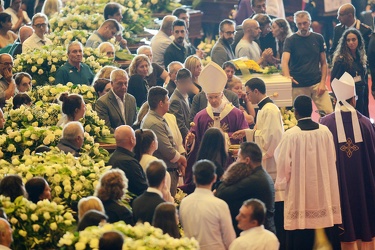 Genova, quattro giorni dal crollo di ponte Morandi - i funerali 