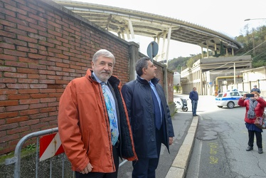 Genova - il giorno della riapertura di Corso Perrone