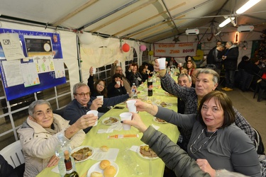 Genova, via Fillak - la notte di San Silvestro presso la sede de