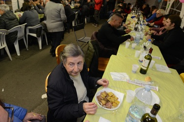 Genova, via Fillak - la notte di San Silvestro presso la sede de