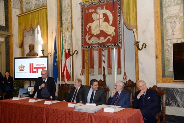 Genova, palazzo Tursi - storica firma per inizio lavori demolizi