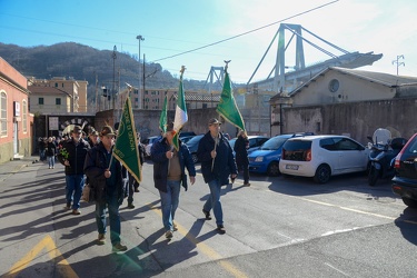 Genova, Certosa - sei mesi dal crollo del ponte Morandi