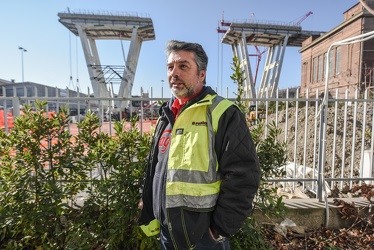 Ponte Morandi lavoratori cantiere demolizione 15022019-4911