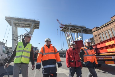 Ponte Morandi lavoratori cantiere demolizione 15022019-5145