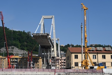 Genova, Ponte Morandi - si avvicina la data della demolizione co
