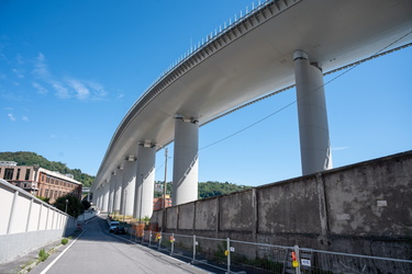 Genova, fotoconfronti a 5 anni dalla tragedia del ponte Morandi