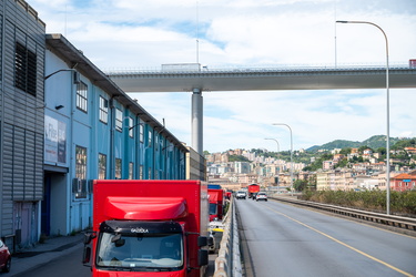 Genova, fotoconfronti a 5 anni dalla tragedia del ponte Morandi