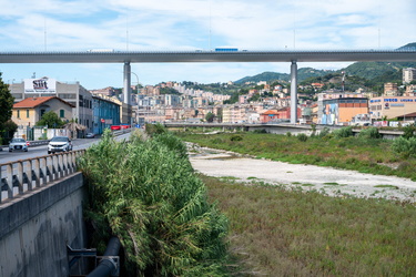 Genova, fotoconfronti a 5 anni dalla tragedia del ponte Morandi