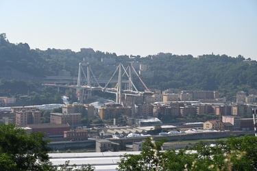 Genova - esplosione demolizione ponte morandi - seconda sequenza