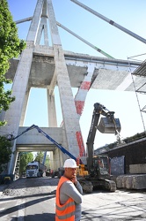 Genova - le ultime foto sotto il ponte Morand