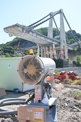 Genova - le ultime foto sotto il ponte Morand