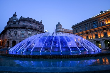 Fontana De Ferrari azzurro nazionale 