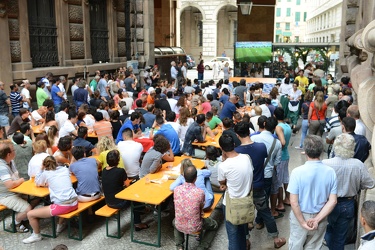 Genova - mondiali - pub HB vicino piazza De Ferrari - delusione 