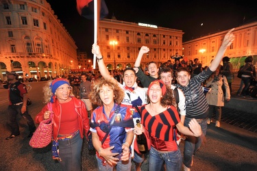 Genova - il derby vinto dal genoa