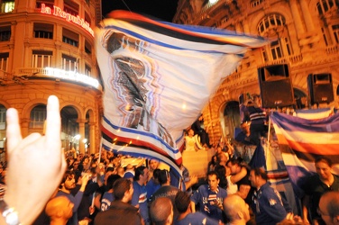 Ge - festa tifosi Sampdoria