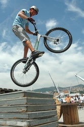 Porto antico: festa dello sport, spettacolo Bike Show, no work t