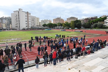 Genova, impianto sportivo atletica leggera Villa Gentile - inaug