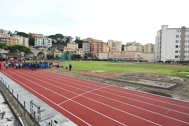 Genova, impianto sportivo atletica leggera Villa Gentile - inaug