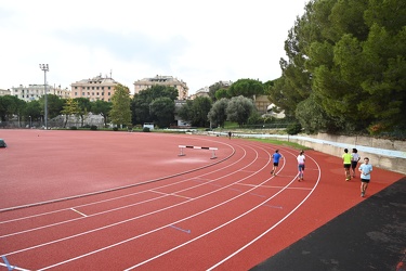 Genova, impianto sportivo atletica leggera Villa Gentile - inaug