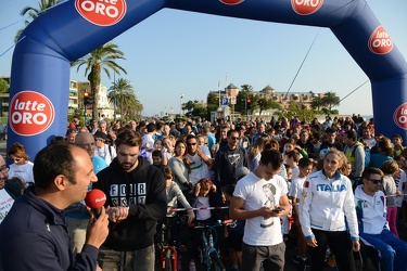 Genova - radio 19 run in corso Italia - Family Run