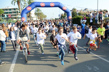 Genova - radio 19 run in corso Italia - Family Run