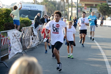 Genova - radio 19 run in corso Italia - Family Run