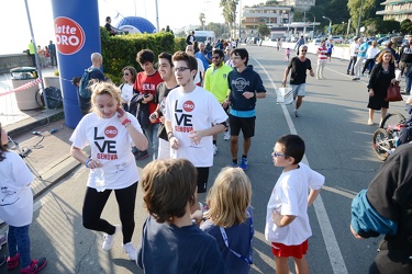 Genova - radio 19 run in corso Italia - Family Run