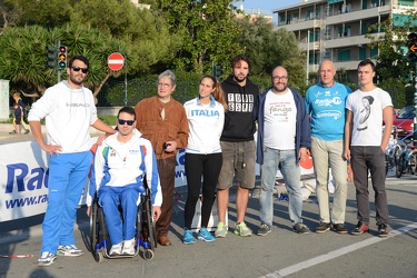 Genova - radio 19 run in corso Italia - Family Run