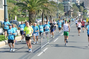 Genova - corso Italia - la corsa per beneficenza di Radio19 - ra