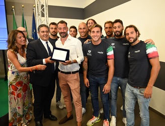 Genova, regione Liguria - premiati campioni liguri sport 