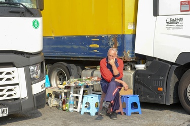 Genova - la corsa StraGenova nel porto sotto la lanterna