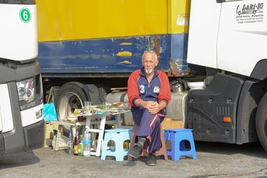 Genova - la corsa StraGenova nel porto sotto la lanterna