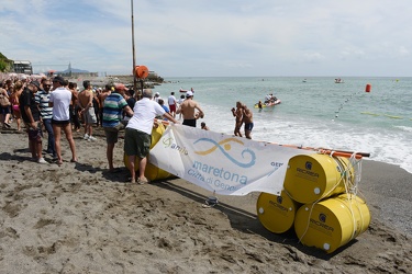 Genova - gara nuoto in mare - Maretona 2014