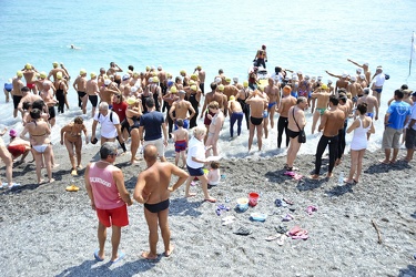 Genova - Bagni San Nazaro - gara nuoto mare - maretona 2012