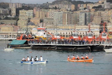 Genova - palio remiero al porto antico