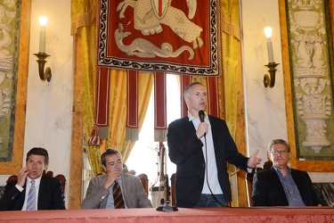 Genova - palazzo Tusi - presentazione regata repubbliche marinar