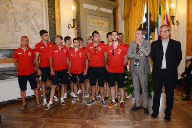 Genova - palazzo Tusi - presentazione regata repubbliche marinar