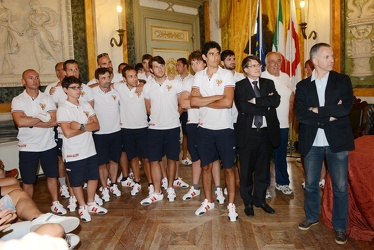 Genova - palazzo Tusi - presentazione regata repubbliche marinar