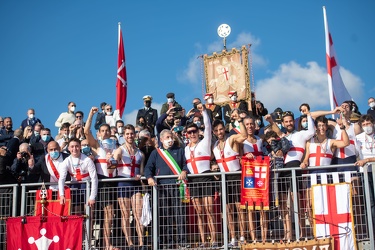 Genova, fascia rispetto Pra - regata storica repubbliche marinar