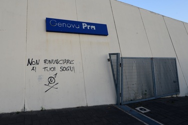 Genova - la stazione ferroviaria di Pra