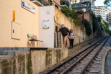 Genova, impianti speciali verticali trasporto pubblico AMT