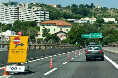 ge - autostrada - riapertura montegalletto