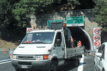 ge - autostrada - riapertura montegalletto
