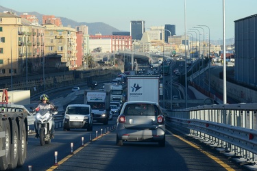 Genova - situazione cantieri strade e autostrade