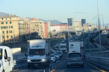 Genova - situazione cantieri strade e autostrade