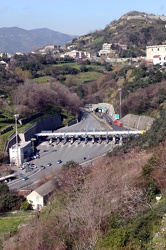 Genova ovest, casello autostradale