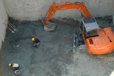 reperti archeologici cantiere metropolitana acquasola