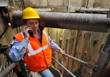 il cantiere della metropolitana di Genova