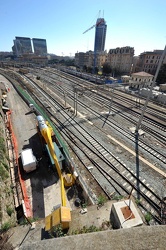 Genova - avanzamento lavori cantiere metropolitana