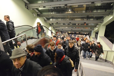 Genova - finalmente inaugurata la tratta della metropolitana che